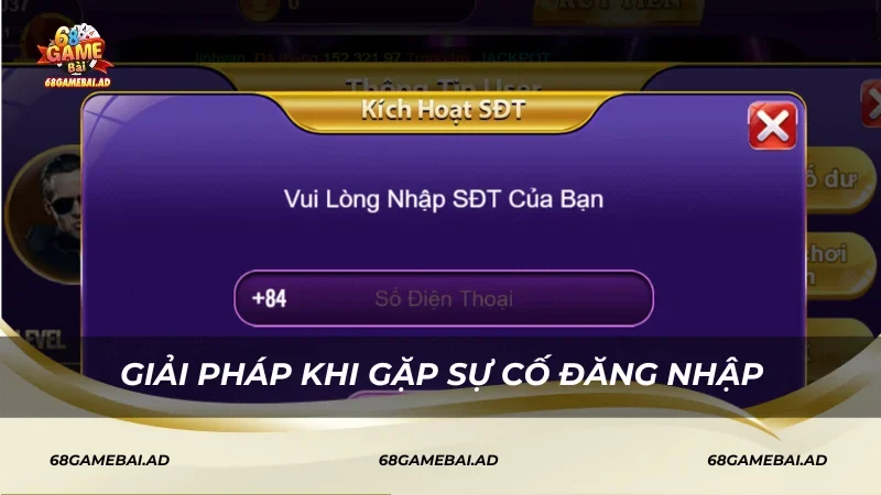 Hướng dẫn đăng nhập 68gamebai